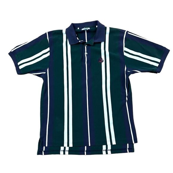 Izod Other - Vintage Izod Vertical Striped Golf Polo Mens L